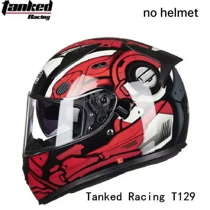 Visière de casque de moto Tanked Racing T127/T129/T151/T159