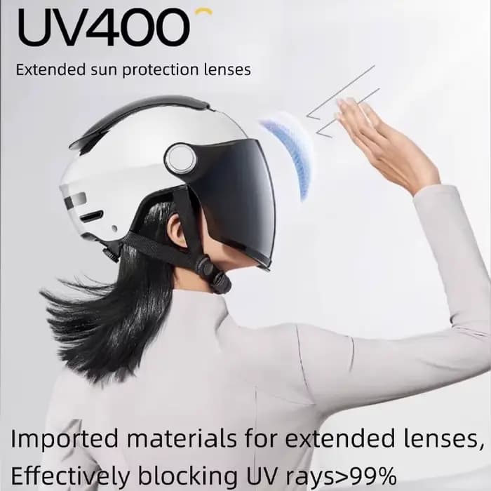 BIBEE casque de moto électrique été respirant vélo