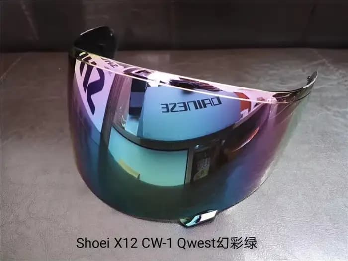 Bouclier de casque pour SHOEI X12 CW-1 RF-1100 XR-1100 Qwest x-spirit 2