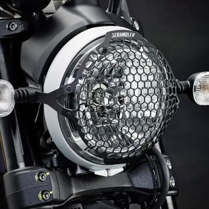 2015-2024 2025 pour Ducati Scrambler800 Scrambler 800 400 accessoires de moto en aluminium phare garde Grille couverture Protection