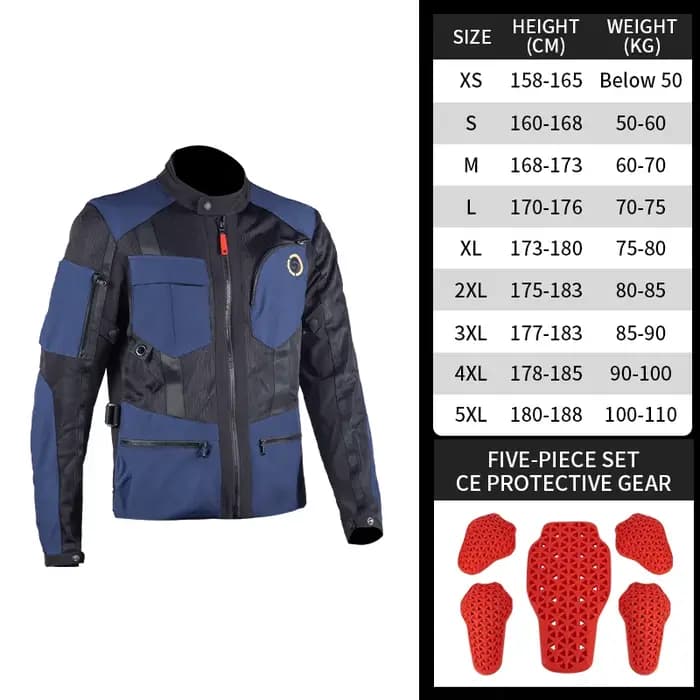 Vêtements de moto pour hommes et femmes SFK printemps-été