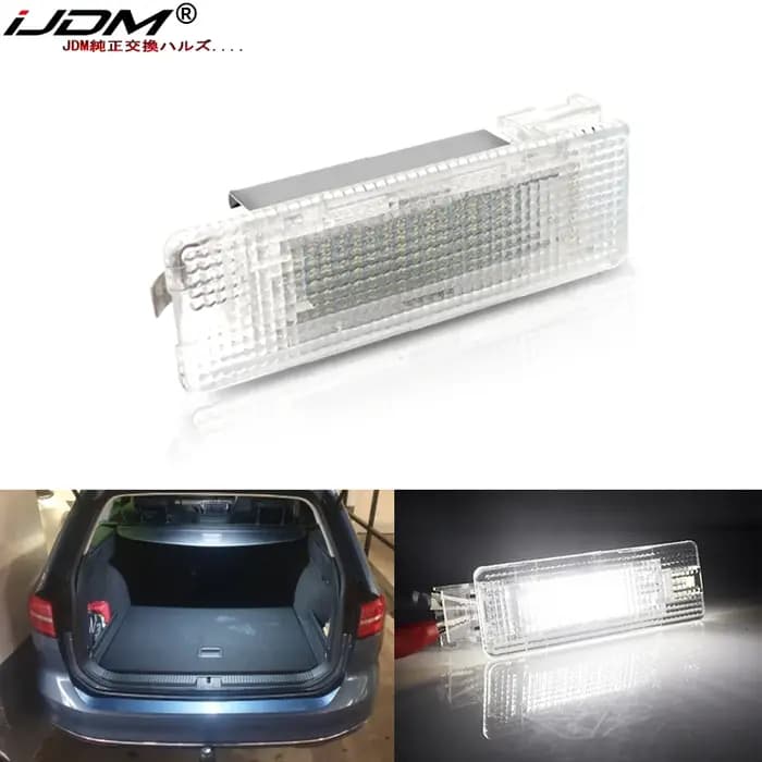 Lumières LED contrastées pour coffre à bagages, lumières de coffre, 12V, VW Caddy, Eos, Golf, Jetta,