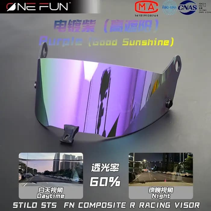 Visière de casque de moto photochromique pour Stilo ST5 FNR HD