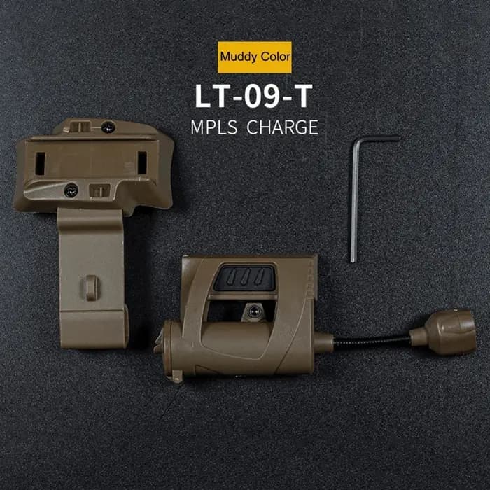 Dulhelmet-Lampe de poche LED 3 modes