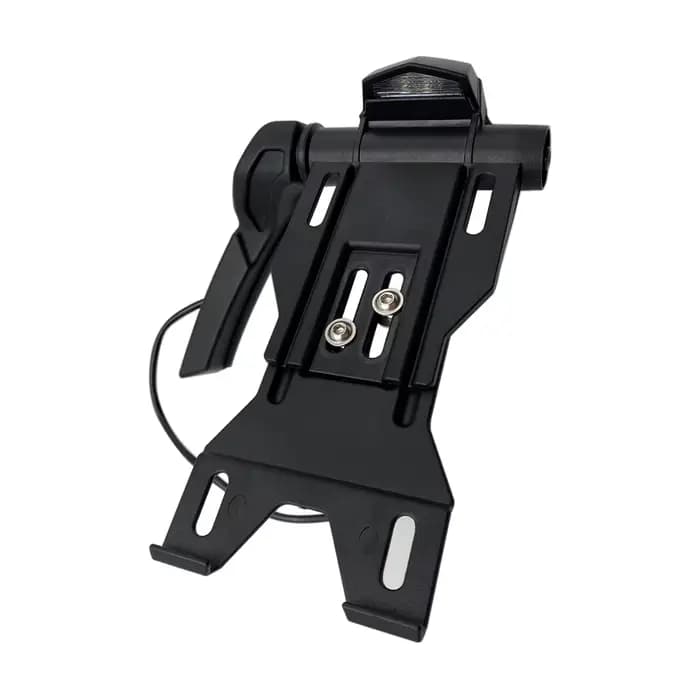Kit de relocalisation de plaque d'immatriculation latérale avec support d'affichage LED adapté pour
