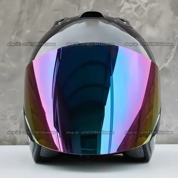 Demi-casque de moto Ram4 pour hommes et femmes