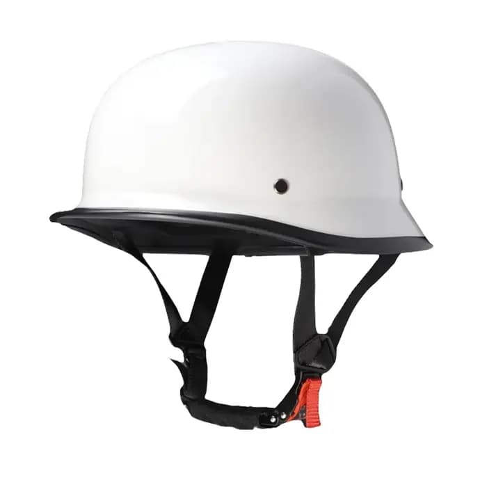 Vintage allemand G.I. Demi-casque de moto de Style rétro