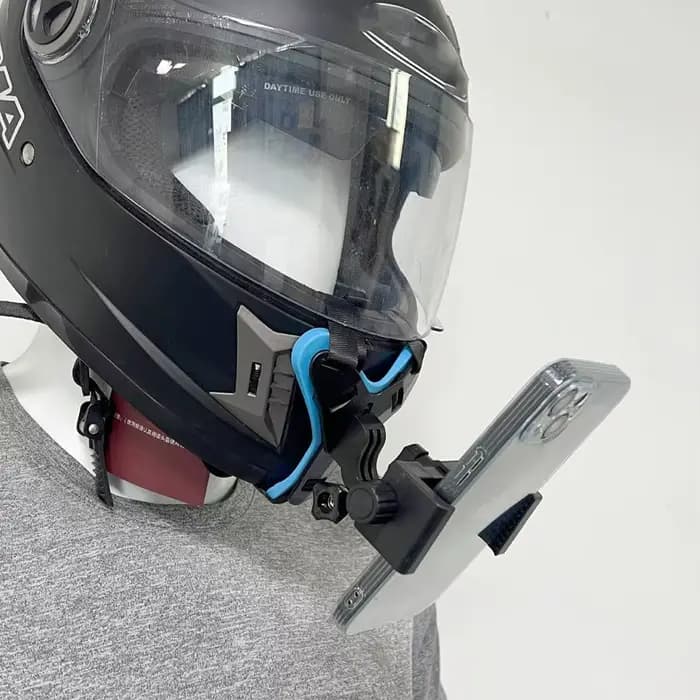 Support de téléphone pour casque de moto