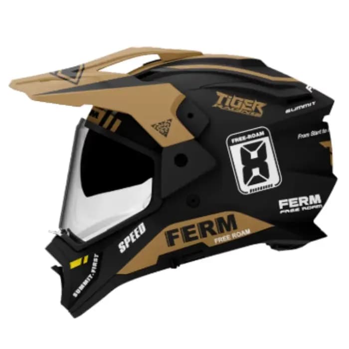 Nouveau Casque Moto ADV TRTIGER 2026 Double Visière Tout-Terrain