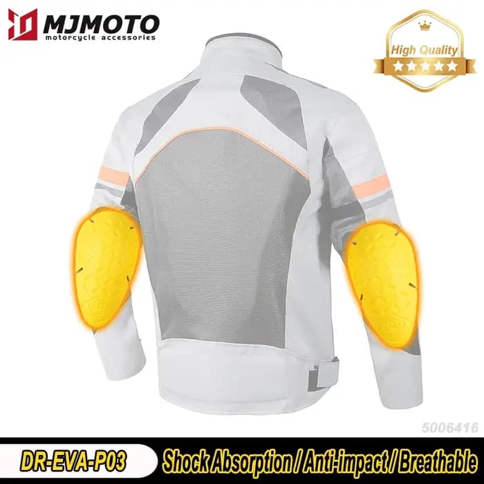 Coussinets de Protection Intégrés pour Veste de Moto