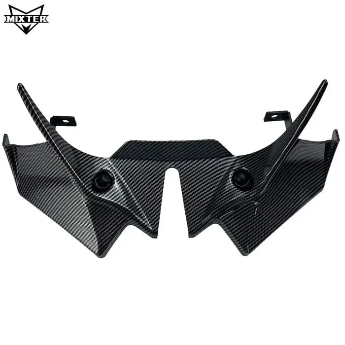 Becquet de force nue pour moto, déflecteur d'aile aérodynamique, pour KAWASAKI Z650 2020 2021 2022 2023 2024