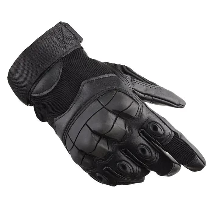 Gants de moto en cuir pour hommes et femmes
