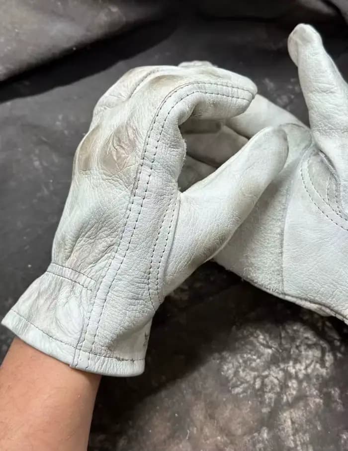Nouveau gant de course de Moto en cuir Vintage fait à la main Guantes