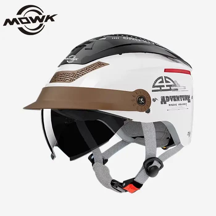 Casque de moto MOWK respirant pour l'été