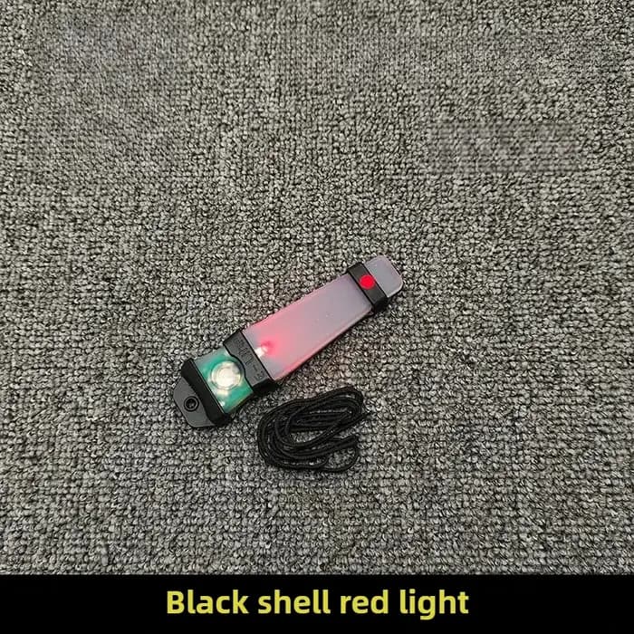 Casque tactique FMA bleu clair vert rouge IR stroboscopique étanche survie en plein air Signal de sécurité lampe Flash
