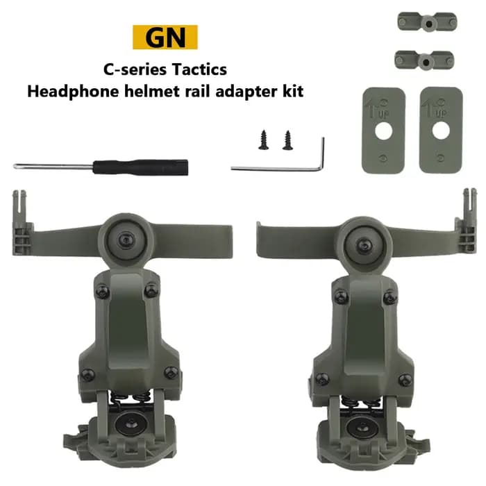 Adaptateur de Rail de casque pour PELTOR ComTac Airsoft