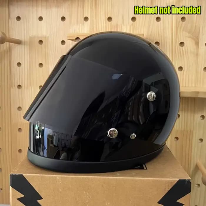 Visière de casque de moto pour casque intégral rétro BEETLESTR