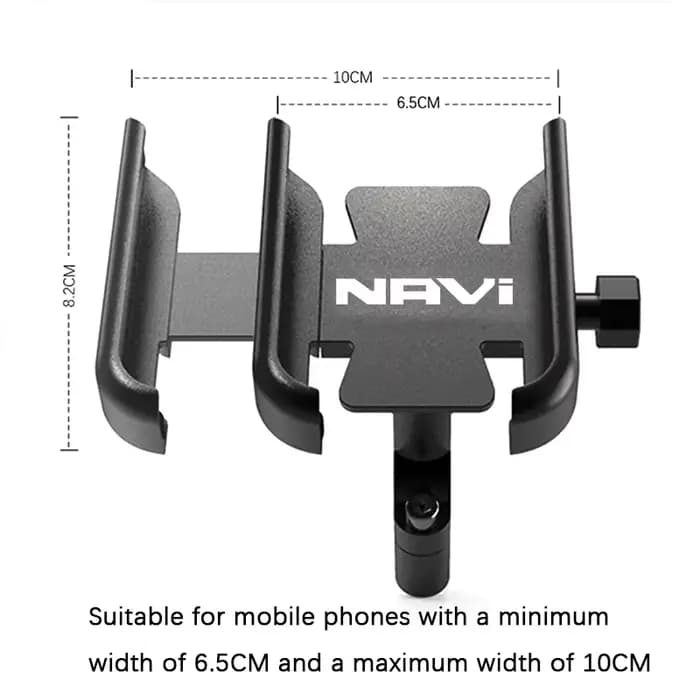 Support de téléphone portable pour guidon de moto