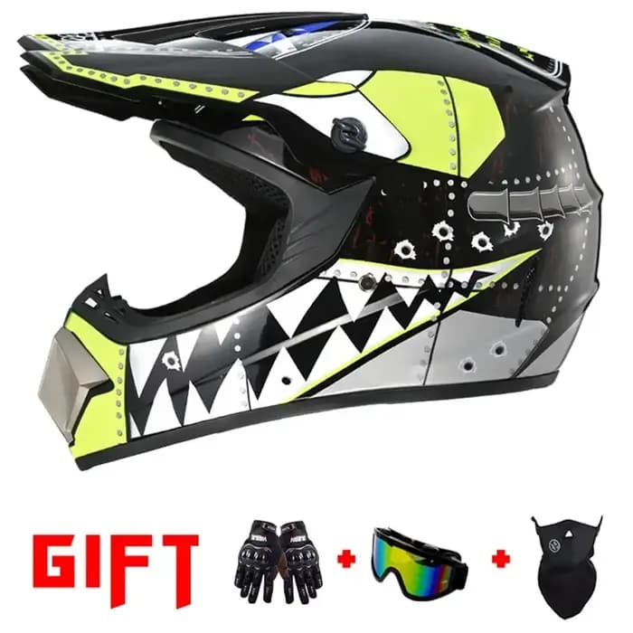 Casque de Moto unisexe à couverture complète
