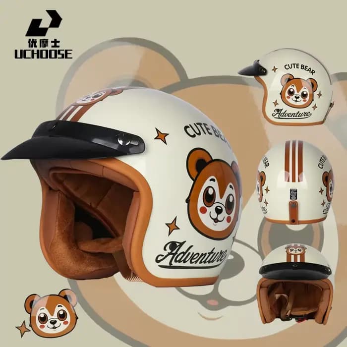 Enfants enfants casque Anti-chute quatre saisons Protection de sécurité enfant moto casques ouverts vélo enfant casque pour enfants