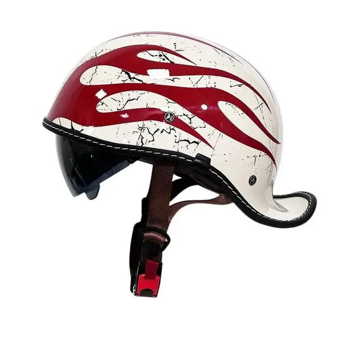Casque De Moto rétro Casco