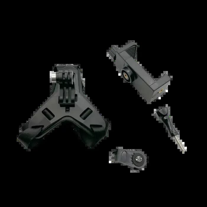 Support de ruisseau de casque de moto pour GoPro