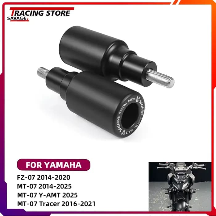 2025 MT-07 pour YAMAHA MT07 Tracer 700/GT cadre curseur Crash protecteur moto accessoire Protection