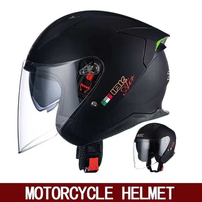 Casque de moto rétro chaud