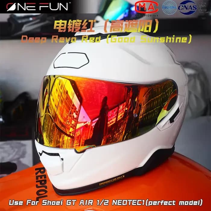 Visière de casque pour SHOEI GT Air Neotec CNS-1 TC-5 TC-9 GT Air 2