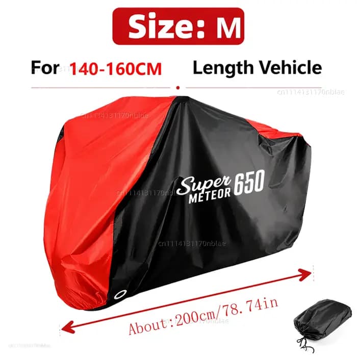 Housse de moto imperméable 210D pour Royal Enfield Super Meteor 650 2023-2026