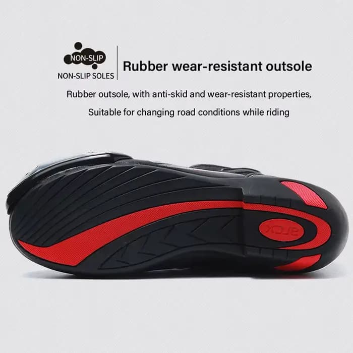 ARCX-Bottes de course en cuir de vachette respirantes pour hommes, bottes d'équitation de moto, chaussures de route, anti-chute, quatre saisons