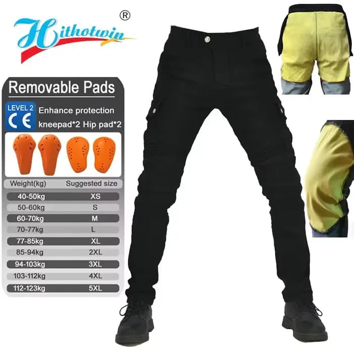 Jean de moto en Kevlar pour homme
