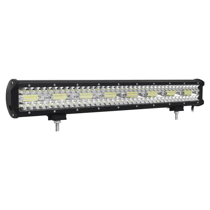 Barre lumineuse LED tout-terrain avec kit de fil de support rapide