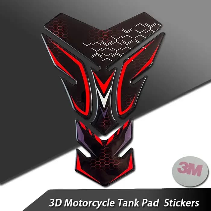 Autocollants 3D de protection de tampon de réservoir de moto, autocollants, accessoires pour Kawasak