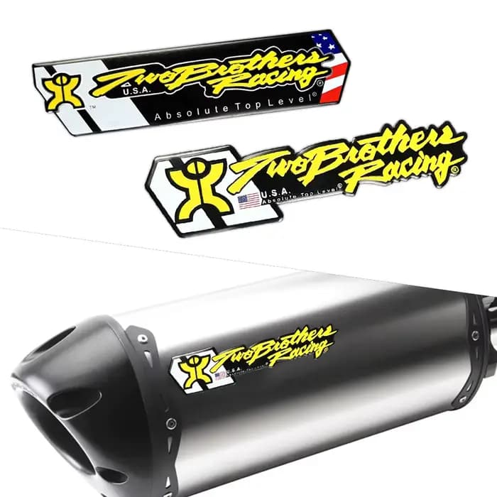 Autocollants de tuyau d'échappement de moto, autocollants de silencieux de course, accessoires pour