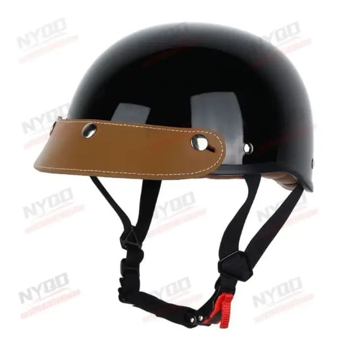 Casque de moto rétro pour homme et femme