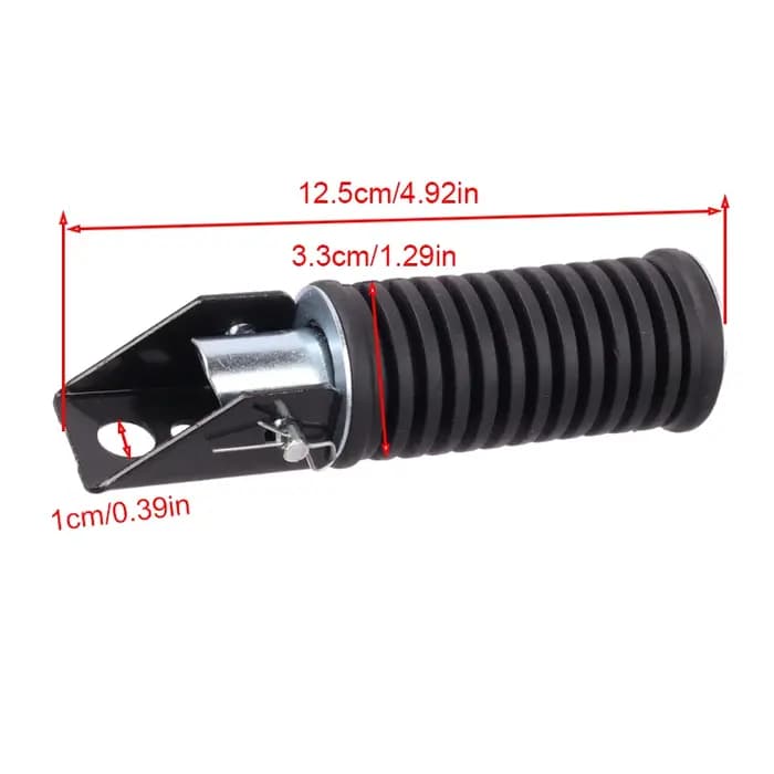 Accessoires de moto tout-terrain : repose-pieds avant, repose-pieds arrière, ensembles de repose-pieds de course pour motos