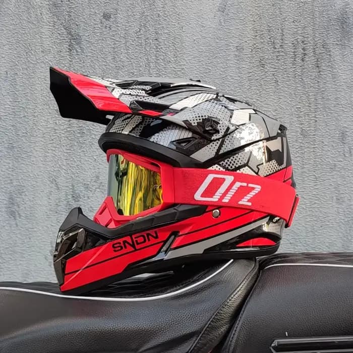 ORZ nouveau produit moto hors route casque vélo vitesse goutte DH