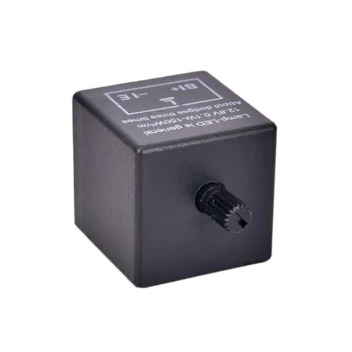Relais de clignotant LED réglable 12v, 3 broches, clignotants de moto, convertisseur de clignotant,