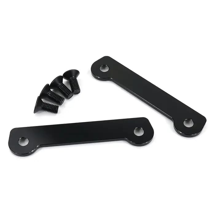 Couvercle de trous de cheville de passager arrière adapté pour KAWASAKI Ninja ZX-6R /ZX636 2009 – 20