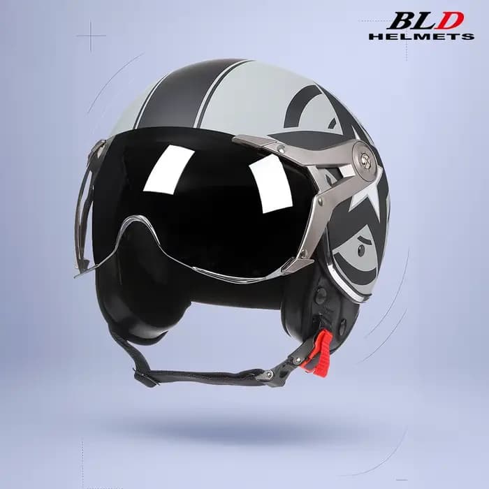 BLD Casco moto rétro casque