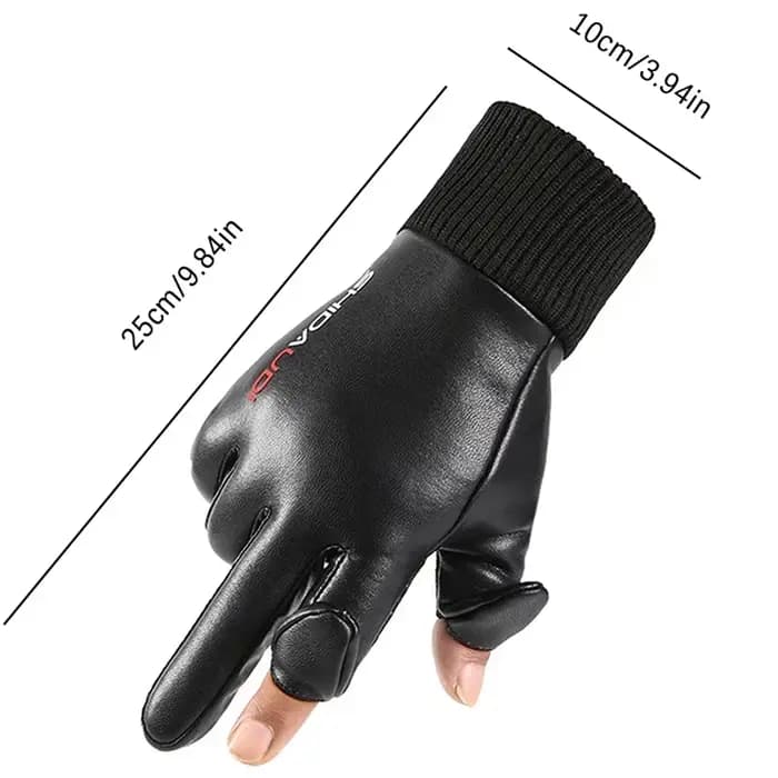 Gants d'hiver imperméables pour moto
