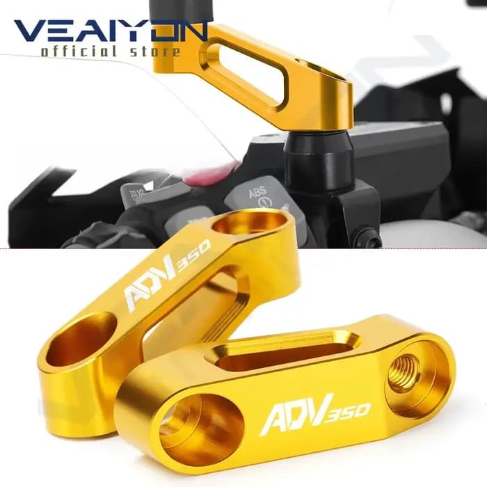 Adaptateur d'extension de rétroviseurs en aluminium CNC