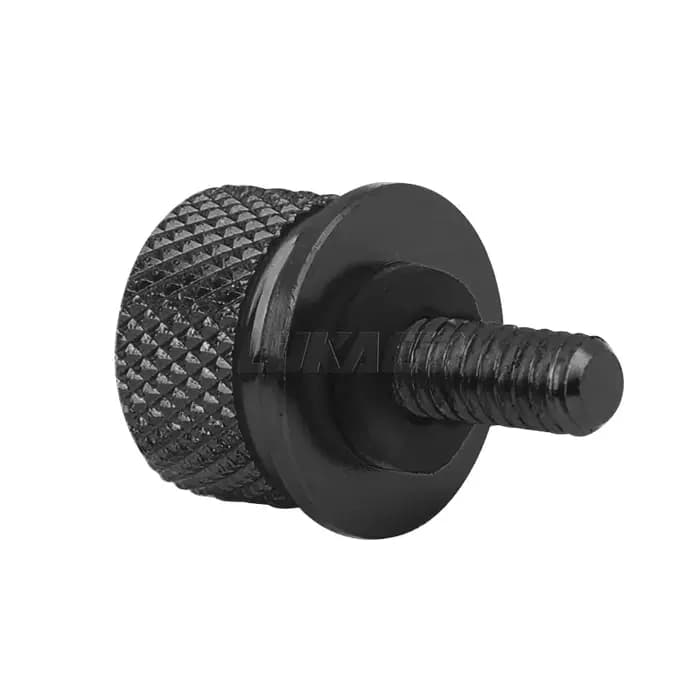 Boulon noir chromé or moto pour Harley Sportster Touring Softail CVO arrière CNC siège passager languette vis montage