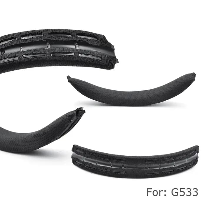 Coussinets d'oreille avec bandeau pour casque de jeu sans fil Logitech G533 G 533