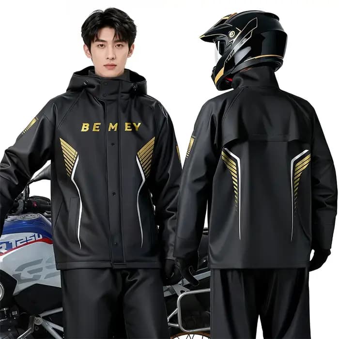 Combinaison imperméable intégrale pour adultes, hommes et femmes, pour la conduite de moto, vêtement extérieur pour motocycliste, pour se protéger des fortes pluies.