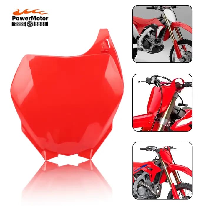 Carénage de plaque d'immatriculation avant de Motocross, pour Yamaha YZ250F YZ450F YZ125 YZ250 WR450