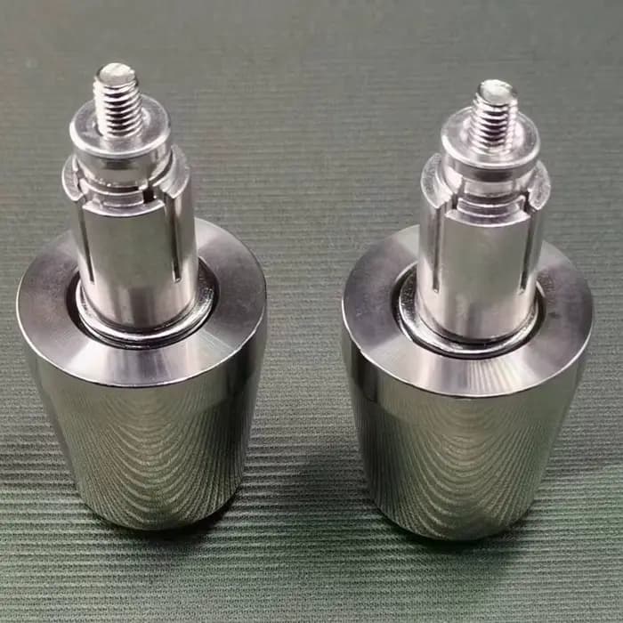 Embouts de poignées de moto en acier inoxydable, pour Suzuki GSR750, GSR600, GSR400, GSR GSX1400, GS