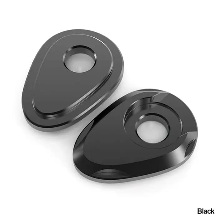 2 pièces adaptateur de clignotant de moto entretoise clignotants