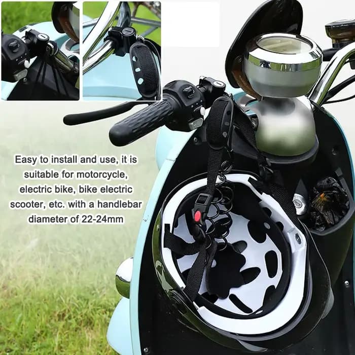 Mini serrure de casque portable